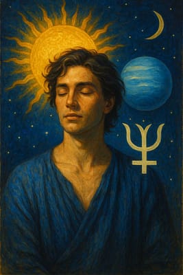 Sonne neptun mensch