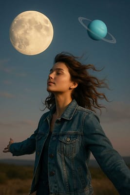 Mond Uranus Mensch