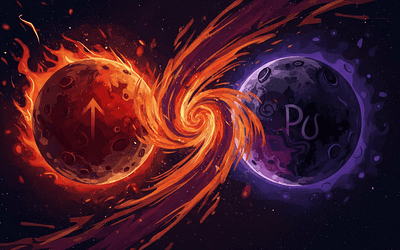 Aggression mit Mars und Pluto